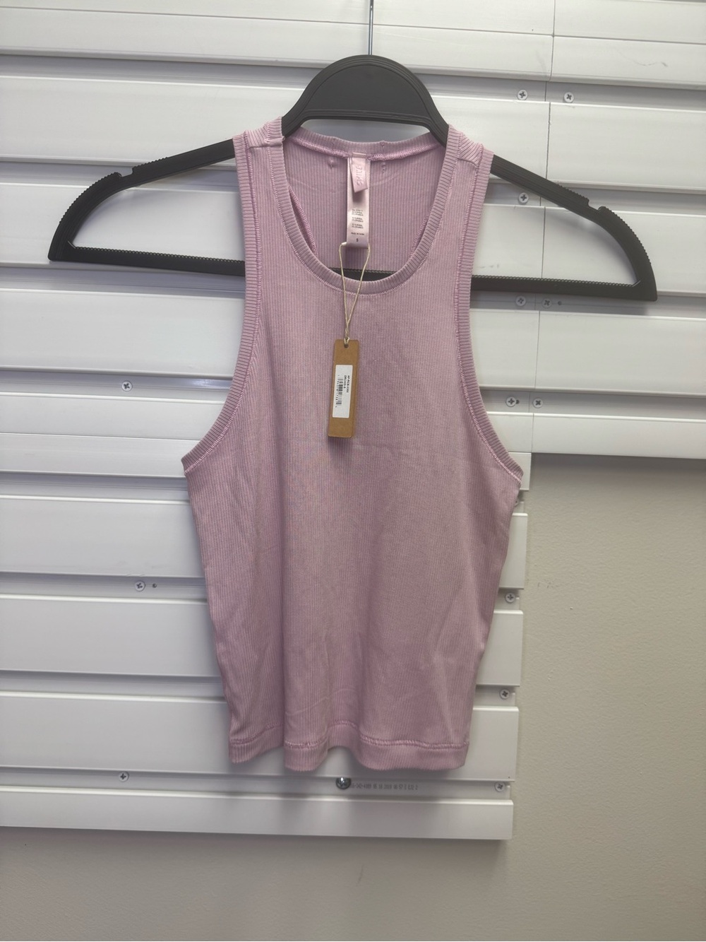 SKIMS Orchid Cotton Rib Tank Top